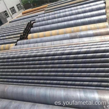 Tubería de acero de carbono soldado ASTM A36 A252 SSAW